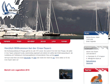Tablet Screenshot of crew-tauern.at